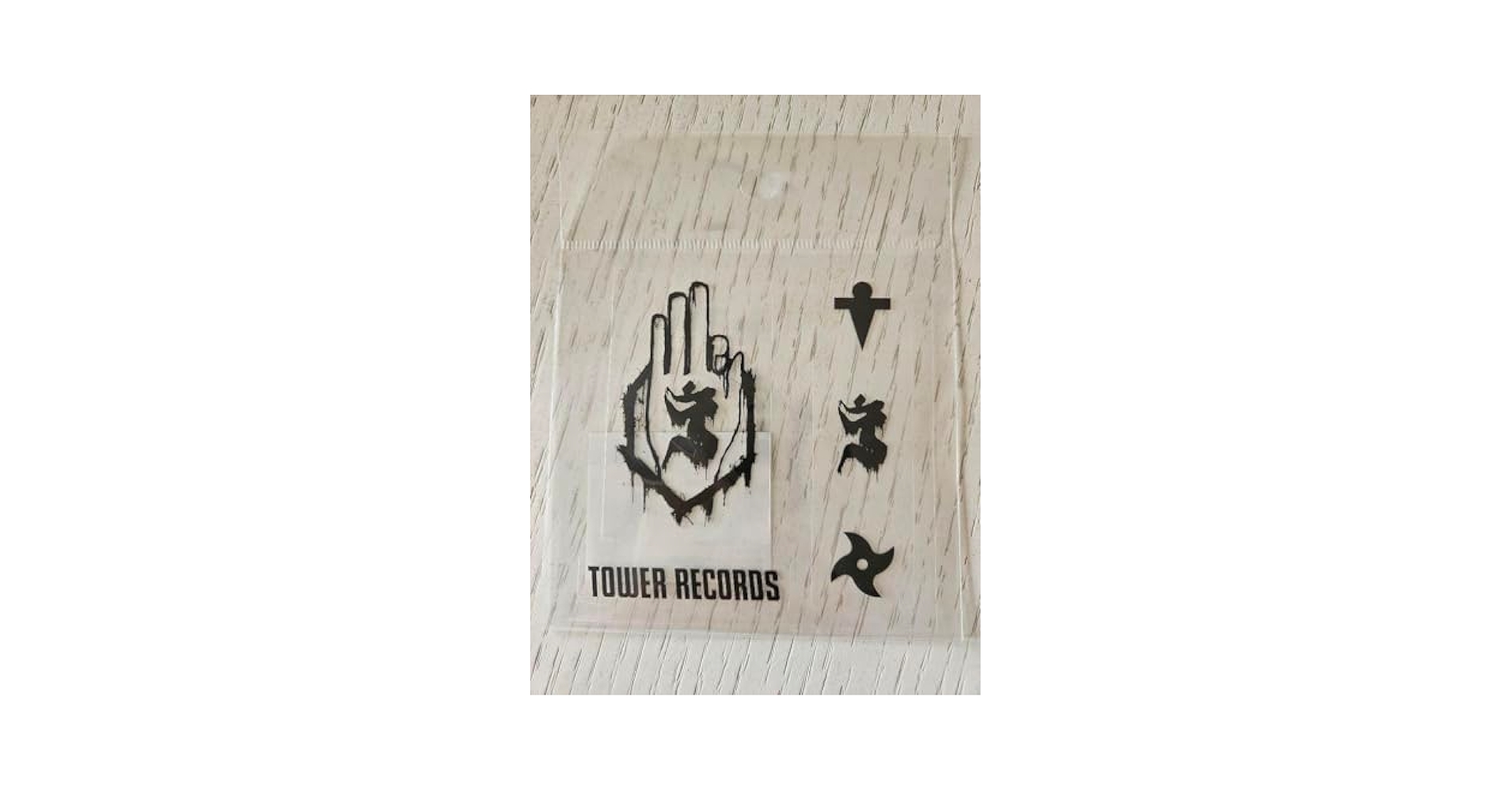 ⭐︎コレクション品⭐︎ 真天地開闢集団ジグザグ タワレココラボ クリアステッカー２枚 Amazon | 真天地開闢集団ジグザグ タワレココラボ ステッカー